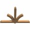 Ekena Millwork Redmond Smooth Timber Gable Bracket, Western Red Cedar, 84"W x 56"H x 5 1/2"D x 5 1/2"F, 16/12 Pitch GBW084X56X0606RED00SWR - alternate 3